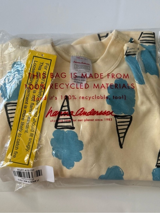 Hanna Andersson Other - Hanna Andersson kids long john pajama set 4T 100 cm